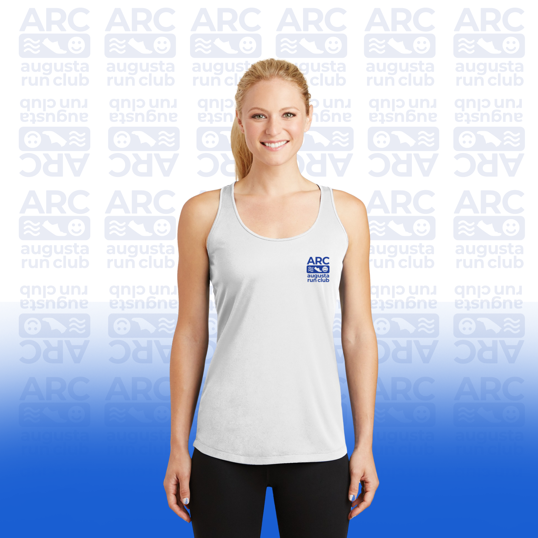 Women's ARC Racerback Tank (White)